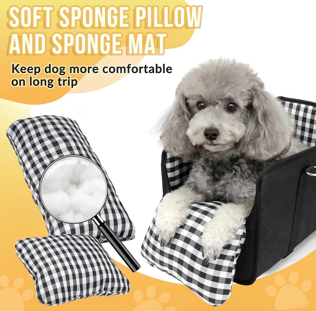 PawRide Pet Car Seat