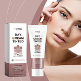 Crema de cuidado iluminadora para la piel facial, hidratante, suave, translúcida e hidratante.