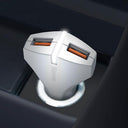 Baseus  Charge 3.0 Car Charger 5V3A Dual USB Port QC3.0 Quick Charger Mobile Phone Fast Charging Charger 2 USB Car-Charger - V.I.P Digital Presence