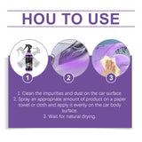 Car Coating Protective Spray Anti-Scratch Enhanced Gloss Paint Coating Spray Car Paint Maintenance - V.I.P Digital Presence