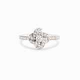 925 Sterling Silver Inlaid Zircon Ring - V.I.P Digital Presence