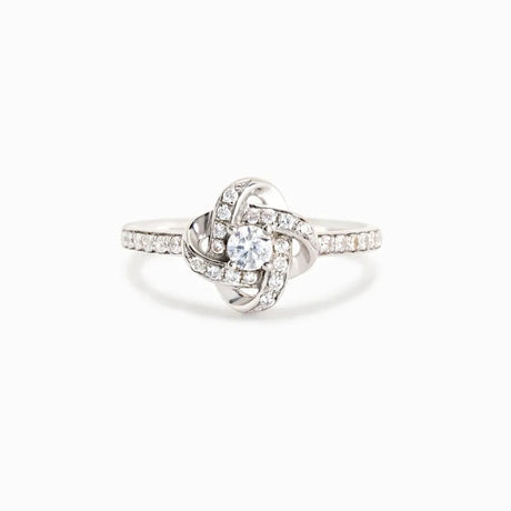 925 Sterling Silver Inlaid Zircon Ring - V.I.P Digital Presence