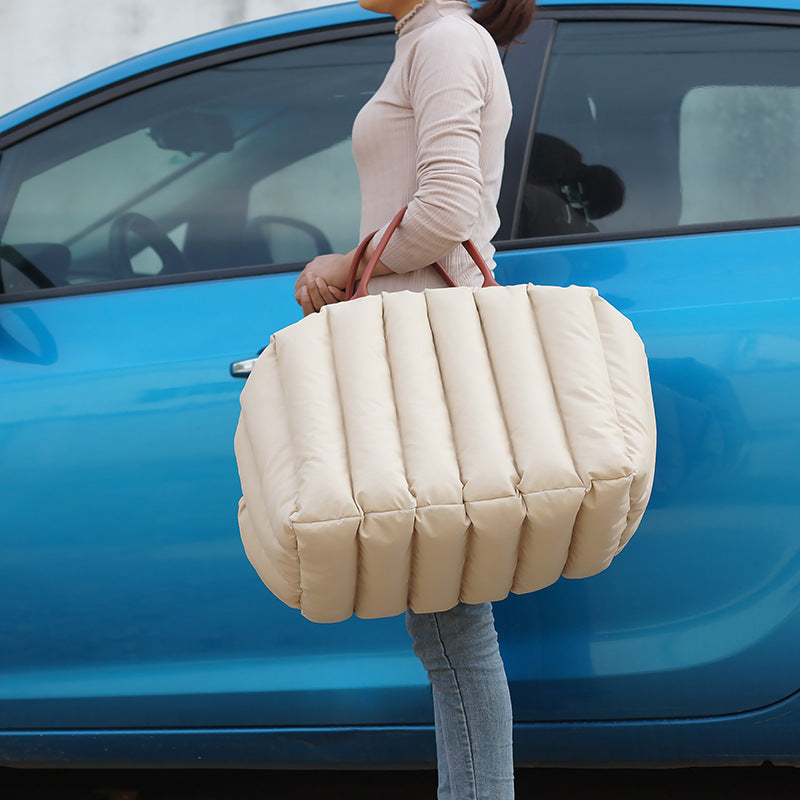 Pet Nest Travel Cat Nest Dog Nest Cage Mat Handbag Car Dual Use Winter Warmth - V.I.P Digital Presence