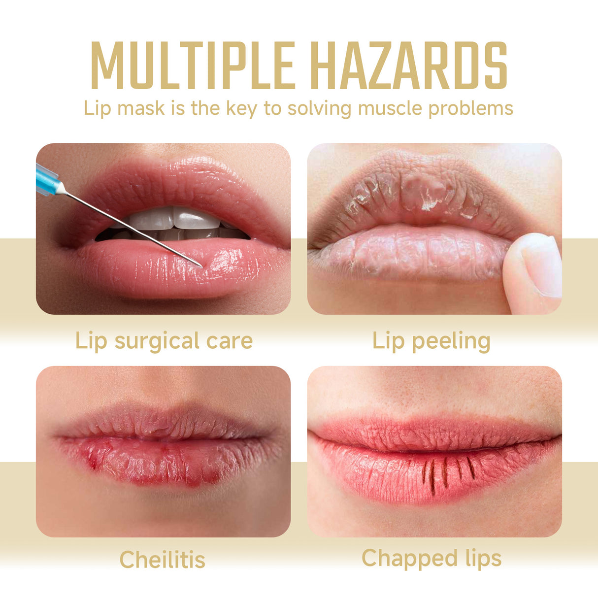 Collagen Lip Mask Repair Dry, Hydrating, Hydrating And Light Lip Line Lip Mask - V.I.P Digital Presence