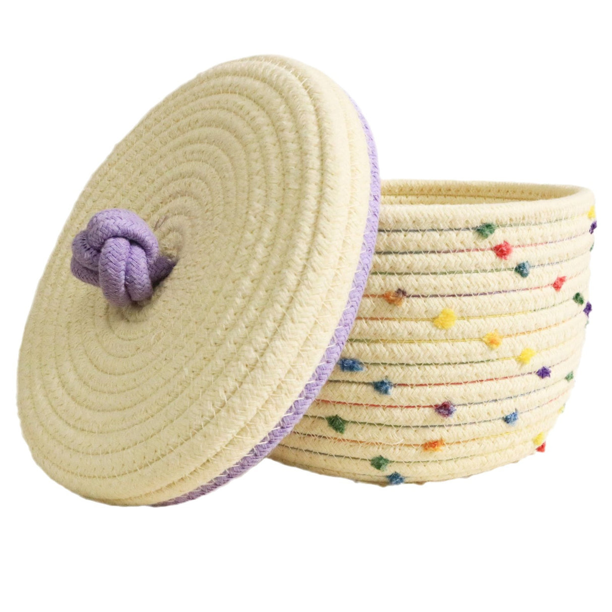 Creative desktop cosmetics storage woven basket - V.I.P Digital Presence