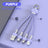 One to three data cable suitable for Android and Apple Type-C keychain three in one charging cable - V.I.P Digital Presence