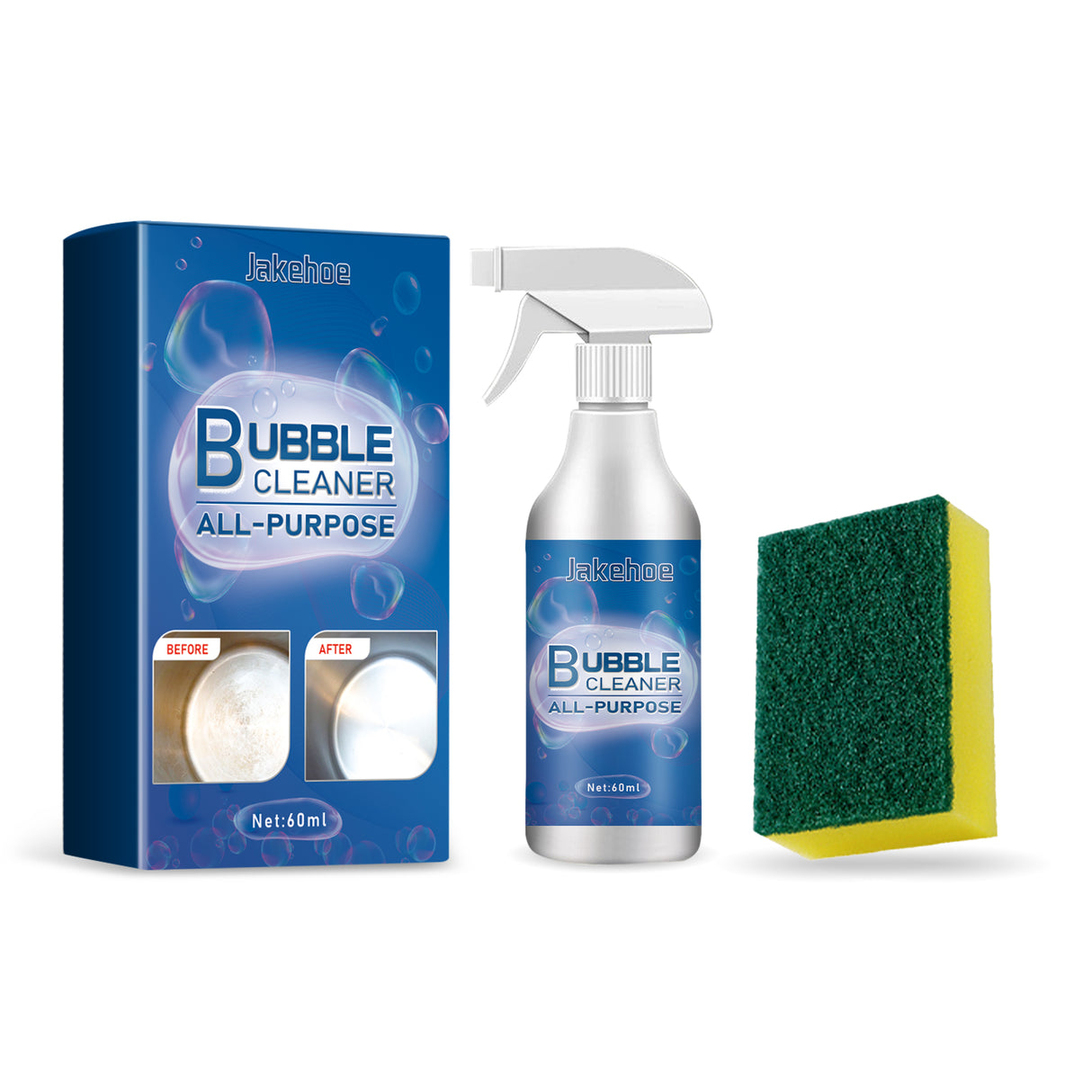 Multi-Purpose Household Foam Cleaner Set, Kitchen Stove Tile Heavy Grease Cleaning - V.I.P Digital Presence
