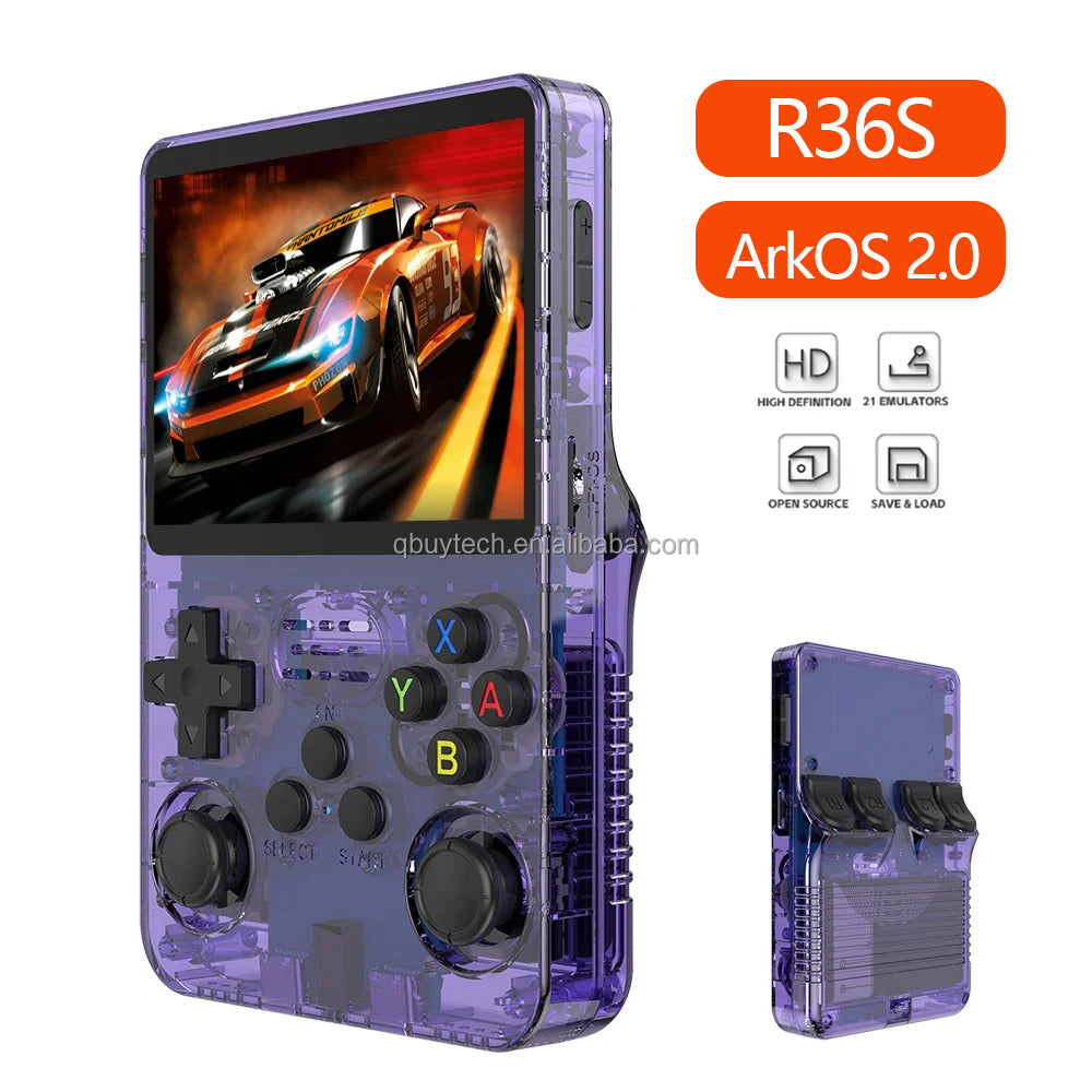 R36S Portable Handheld Retro Arcade Joystick All-in-One Open-Source Gaming Console - V.I.P Digital Presence