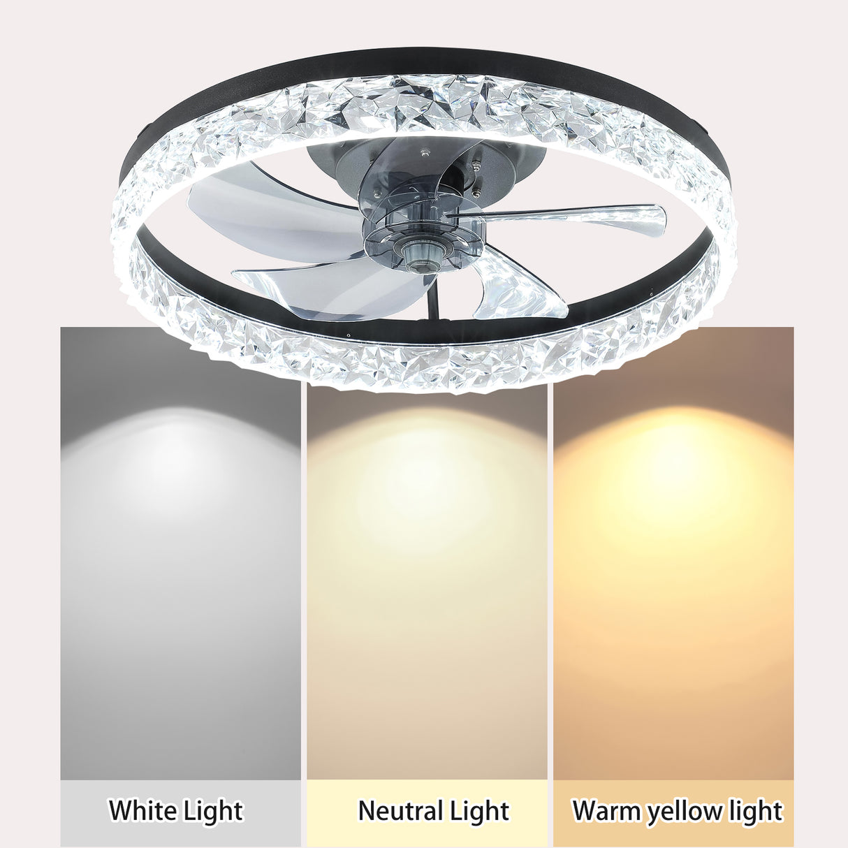 Ceiling Fan with Lights Dimmable LED - V.I.P Digital Presence