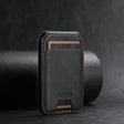 Suitable for Apple 15ProMax Android universal mobile phone magnetic card holder MagSafe magnetic ring PU leather - V.I.P Digital Presence