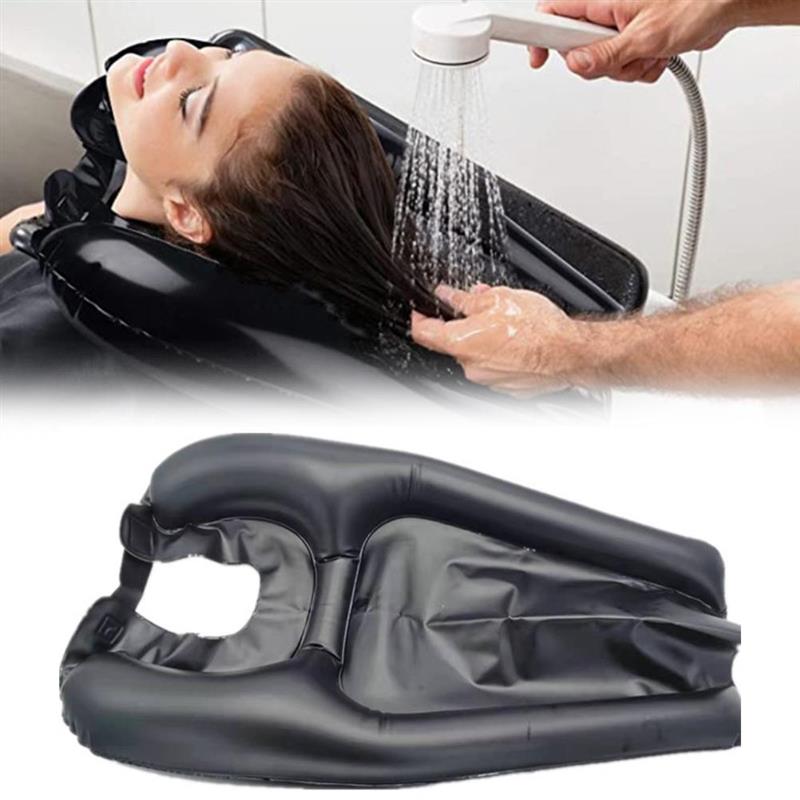 Portable Inflatable Shampoo Pad Outdoor DIY Shampoo Basin Creative Folding Nursing Shampoo Pillow - V.I.P Digital Presence