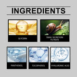 Suero facial de caracol: hidrata, nutre, suaviza y reafirma. Suero diario para el cuidado de la piel.