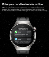 Smart watch non-invasive blood glucose measurement AMOLED ECG heart rate monitoring Bluetooth call sports watch - V.I.P Digital Presence