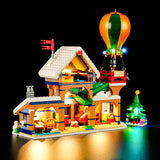 YB brand compatible with LEGO 10339 Santa Claus Post Office building blocks, LED lighting fixtures, winter lighting model ornaments - V.I.P Digital Presence