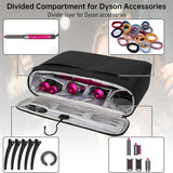 travel storage bag compatible with Dyson Airwrap Styler, a portable organizer with multi-pockets for hair curler and attachments - V.I.P Digital Presence