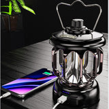 Led retro outdoor camping lamp white long battery life rechargeable tent camping lamp - V.I.P Digital Presence