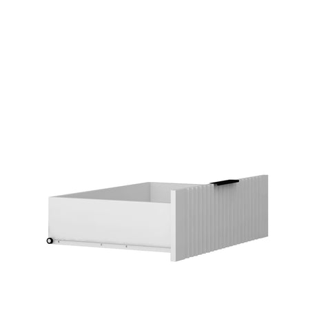 Tall Bedroom Armoire Wardrobe Closet Clothing Storage Cabinet with Hanging Rod Barn Door Drawers Open Shelves,White - V.I.P Digital Presence