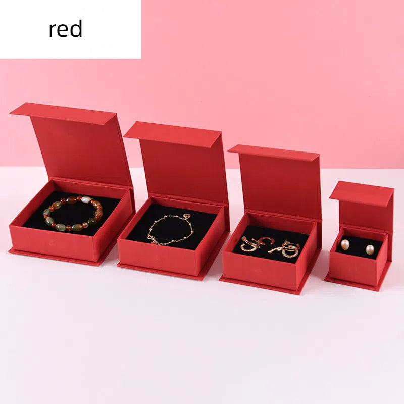 Flip up box jewelry packaging earrings rings necklaces storage gift boxes bracelets earrings paper boxes - V.I.P Digital Presence