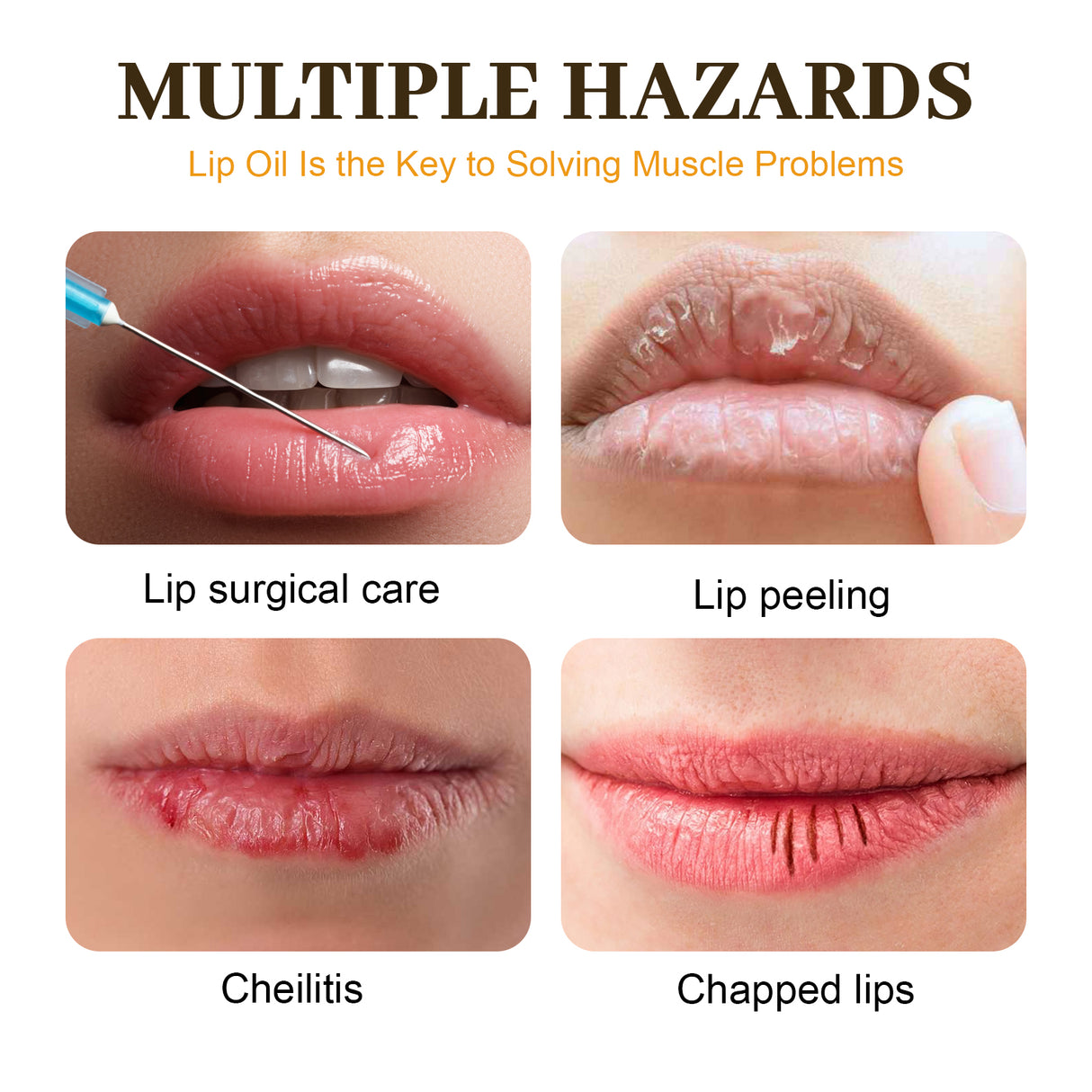Honey Lip Oil, Reduces Lip Lines Prevents Dryness And Flaking Moisturizing Lip Oil - V.I.P Digital Presence