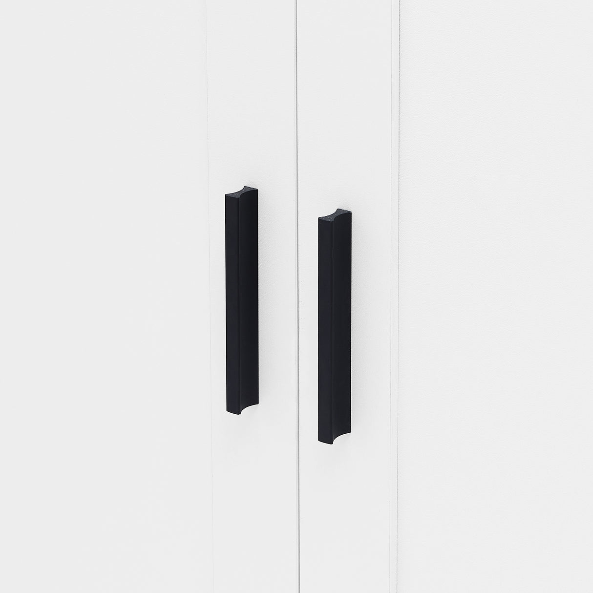 Storage Cabinet with Two Doors for Bathroom, Office, Adjustable Shelf, MDF Board, White - V.I.P Digital Presence
