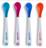 4 temperature sensitive and color changing spoons for babies, full of fun and healthy baby food supplements, soft headed spoons - V.I.P Digital Presence