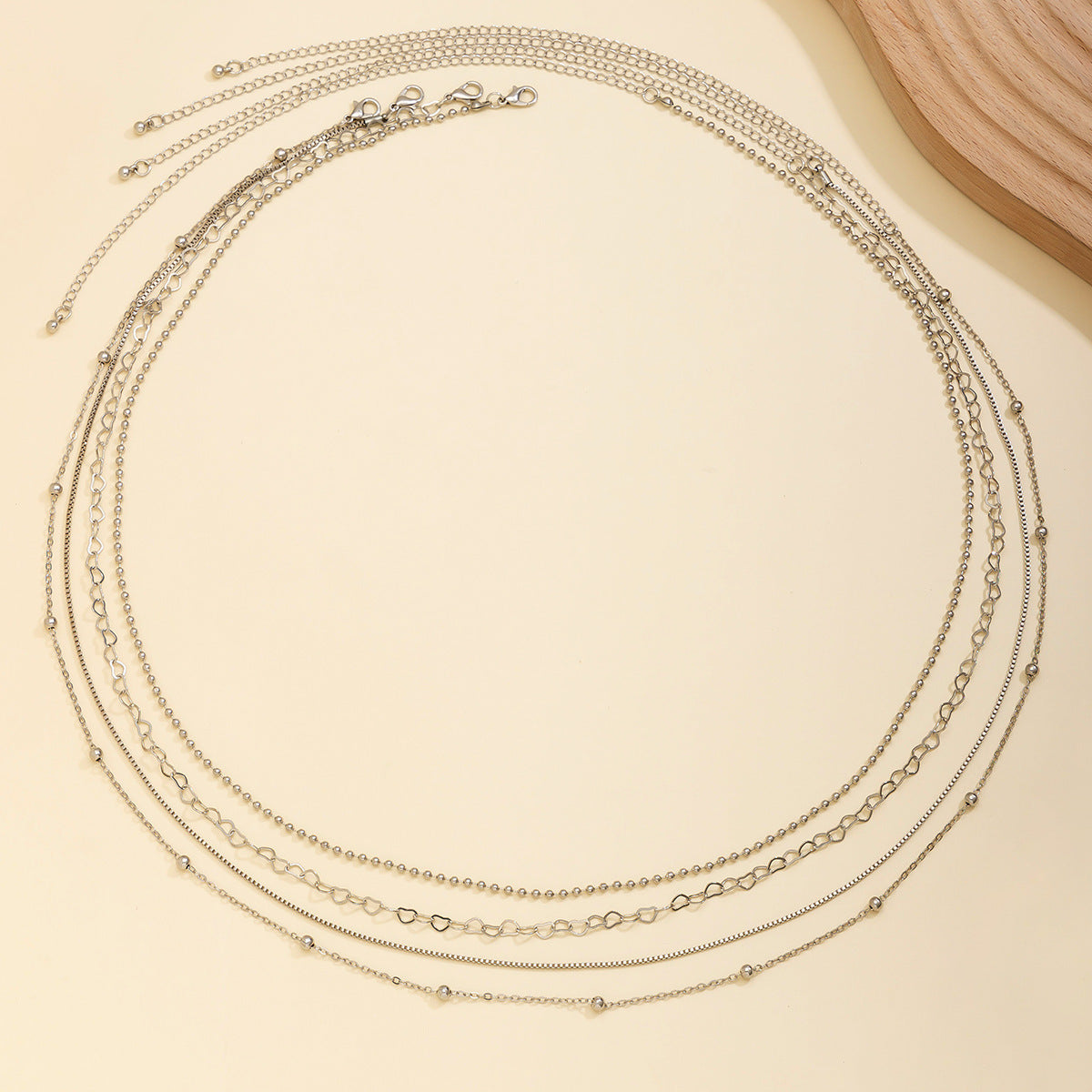Stacked metal thin chain sexy multi-layer sweet cool spicy girl body chain - V.I.P Digital Presence
