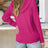 Textured Long Sleeve Hoodie - V.I.P Digital Presence