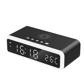 New clock thermometer wireless charging 15W mobile phone wireless charging multifunctional digital alarm clock wireless charging - V.I.P Digital Presence