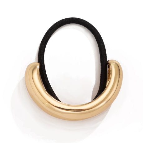 Personalized retro double-layer arc elastic hairpin irregular temperament hair ring - V.I.P Digital Presence