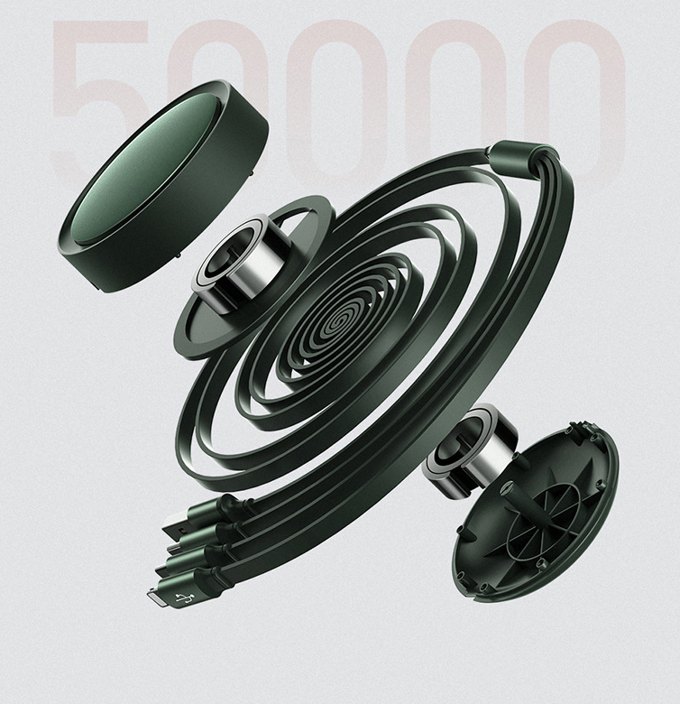 Neutral one to three data cable fast charging extension cable charging cable three in one data cable - V.I.P Digital Presence