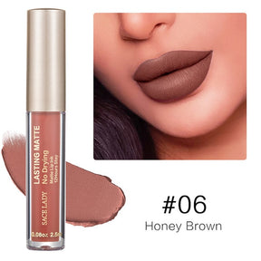 Make Up Waterproof Nude Lipstick Long Lasting Liquid Matte Lipstick Kit Lip Gloss Cosmetics Lipgloss Lip Makeup - V.I.P Digital Presence