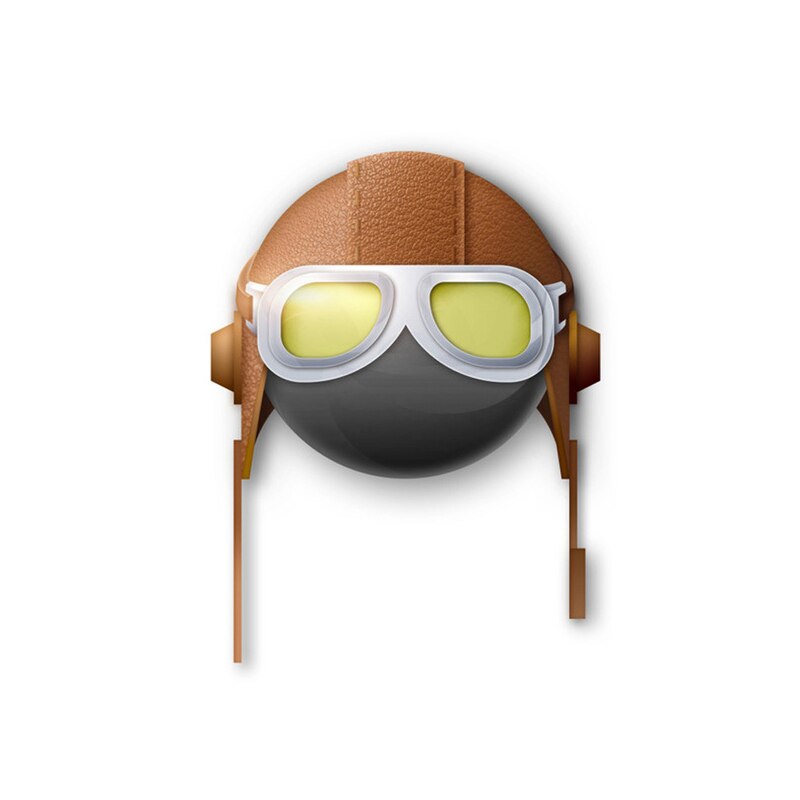 Creative Helmet Car Air Freshener Airborne Division Luxury Car Perfume Genuine Leather Strap Hanging Car Fragrance - V.I.P Digital Presence
