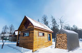 7x8 ft Outdoor Portable Gazebo Storage Shelter Shed with 2 Roll up Zipper Doors & Vents Carport - V.I.P Digital Presence