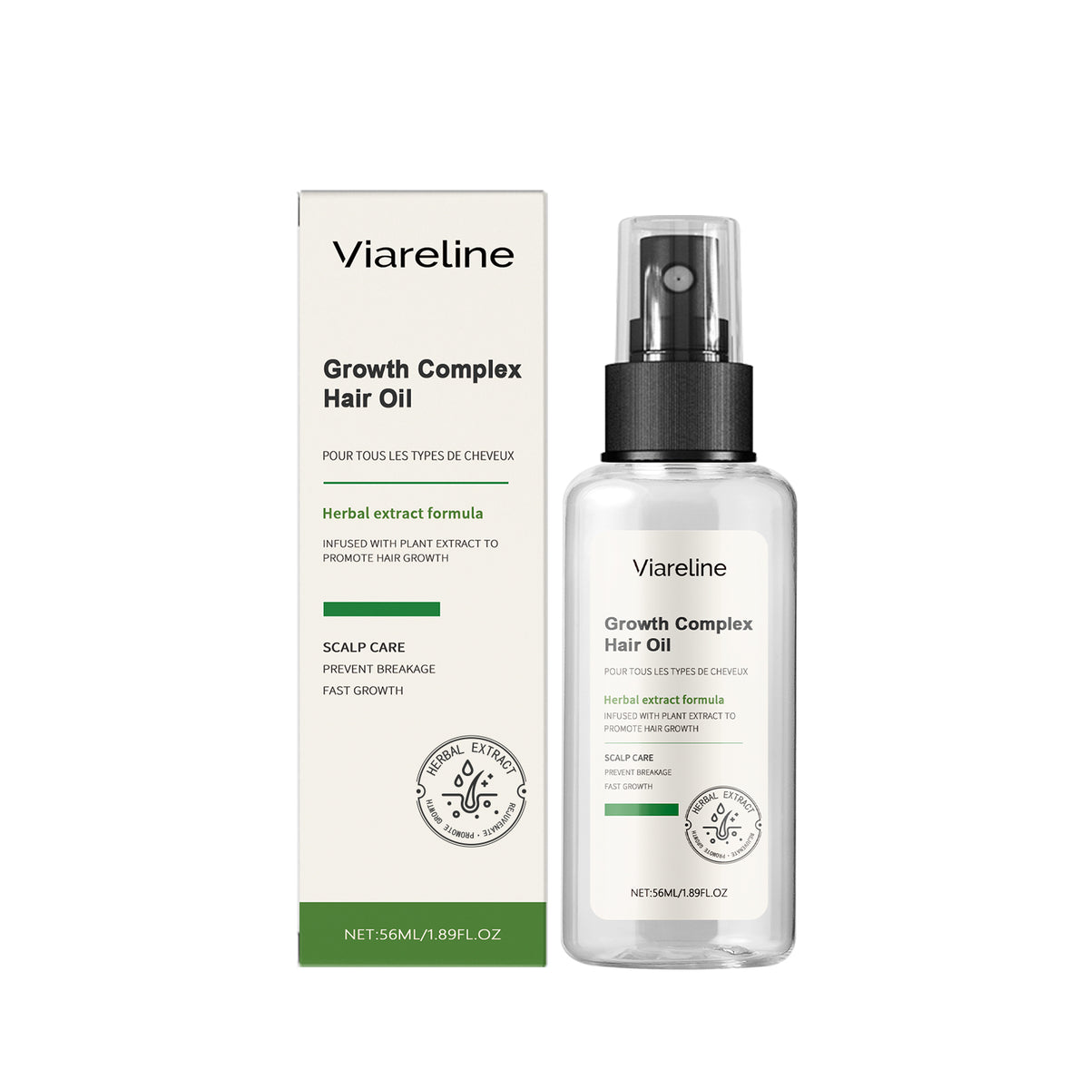 Herbal Hair Care Essential Oil Repair Dry, Hydrating, Smooth And Improve Frizzy Hair Care Essence - V.I.P Digital Presence