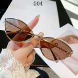 Cat Eye Sunglasses Women Trendy Vintage Vacation Designer Luxury Glasses Lentes De Sol Mujer Lunette Soleil Femme Vasos - V.I.P Digital Presence