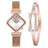 Women Square Watch Luxury Ladies Quartz Magnet Buckle Gradient Color Watches Relogio Feminino For Gift Clock - V.I.P Digital Presence