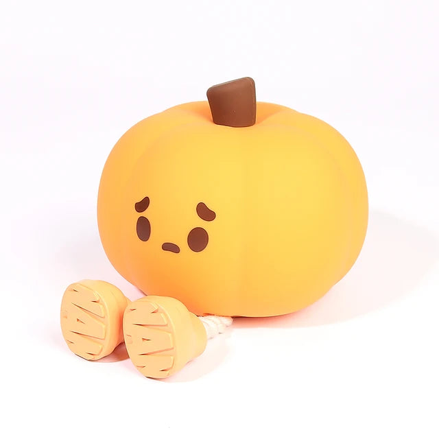 Pumpkin Nightlight Bedroom Sleep Light Bedhead Patting Light Night Light Children's Sleep Companion Eye Protection Light Gift - V.I.P Digital Presence