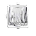 Hand drawn rotating glass cups multiple multi-purpose whiskey glasses rotating glass cups - V.I.P Digital Presence