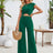 Twisted Round Neck Cap Sleeve Jumpsuit - V.I.P Digital Presence