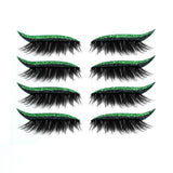 New Glitter Self-Adhesive Eyeliner Eyeshadow Sticker Double Eyelid False Eyelashes Waterproof Party Eye Makeup Sticker - V.I.P Digital Presence