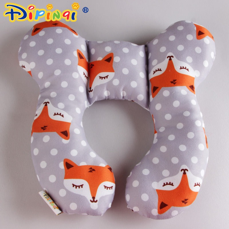 Baby head protection U-shaped pillow stroller fixed head pillow Car seat sleeping protection head and neck pillow - V.I.P Digital Presence
