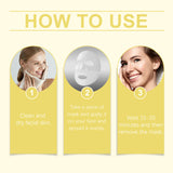 Collagen Mask Moisturizes And Nourishes Face, Softens Skin, Moisturizes, Brightens And Lightens Fine Lines Skin Care Mask