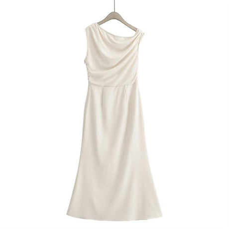 Fashionable and Sexy Off-the-Shoulder Waist-Cinching Bodycon Dress for Women - V.I.P Digital Presence