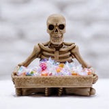 Antique Skull Holding Slot Storage Small Tray - V.I.P Digital Presence