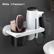Hanging Hair Dryer Rack Toilet Storage Rack Hair Dryer Rack Storage Rack Non Perforated Wall Mounted Air Duct Rack - V.I.P Digital Presence