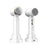 6-In-1 Hot And Cold Facial Cleanser Display Cleansing Brush Ultrasonic Facial Cleanser Pore Cleaning Silicone Beauty Instrument - V.I.P Digital Presence