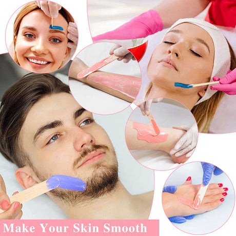 Professional Hair Removal Electric Wax Warmer Depilation Hot Waxing Kit with silicone waxing pot - V.I.P Digital Presence