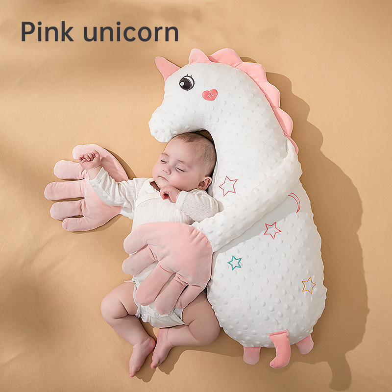 Babycare Soothing Sleep Aid: Anti-Moros Reflex Pillow and Patting Toy - V.I.P Digital Presence