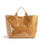 Vintage PVC tote with DuPont lettering. Simple, transparent, large - capacity handbag for commuting women. - V.I.P Digital Presence