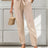 Tied High Waist Pants - V.I.P Digital Presence